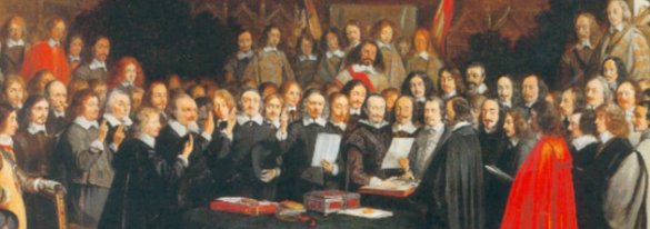 Die Unterzeichnung des Westfälischen Friedens